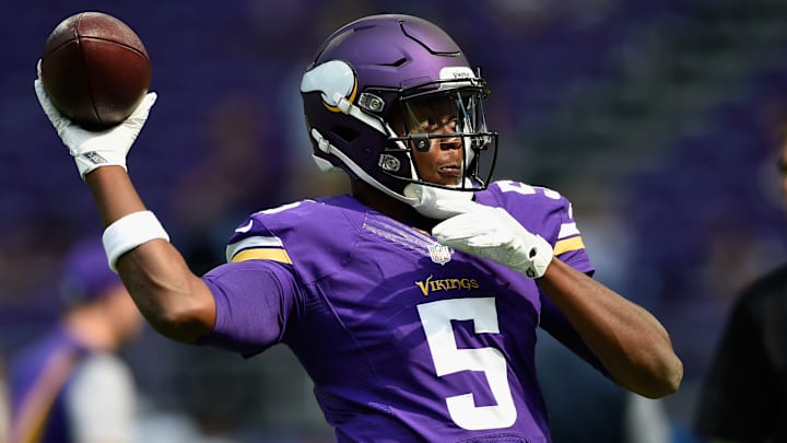 Teddy bridgewater vikings jersey outlet