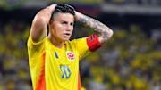 James Rodríguez é figura importante na Colômbia