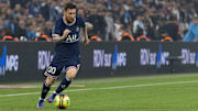 Leo Messi face à l'OM lors du Clasico (0-0).