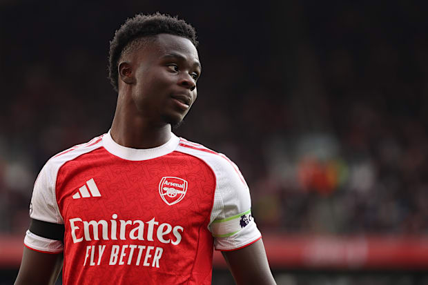 บูคาโย ซากะ ลงสนามให้อาร์เซนอล