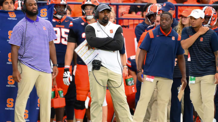 Syracuse football head coach Fran Brown opened up on 'Cuse fan support, being nervous, and what he learned about his team.