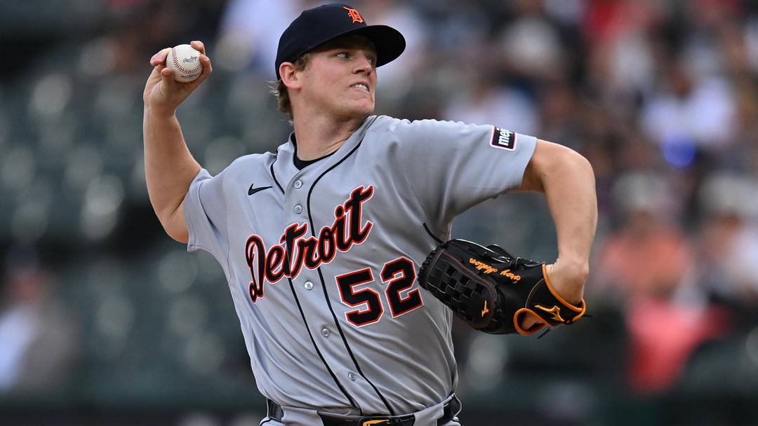 Detroit Tigers pitcher Troy Melton. Detroit Tigers pitcher Troy Melton.