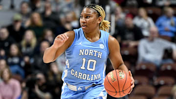 2023 Invesco QQQ Basketball Hall of Fame Women's Showcase - Connecticut v North Carolina