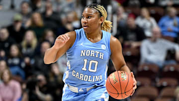 2023 Invesco QQQ Basketball Hall of Fame Women's Showcase - Connecticut v North Carolina