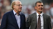 Paolo Scaroni e Paolo Maldini