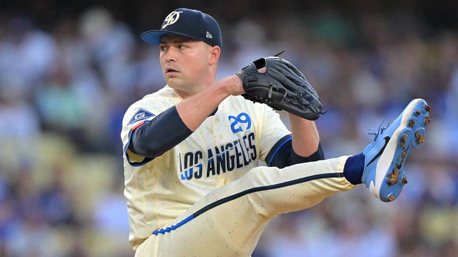 Los Angeles Dodgers pitcher Tarik Skubal