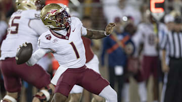 Florida State Seminoles quarterback Tommy Castellanos (1)