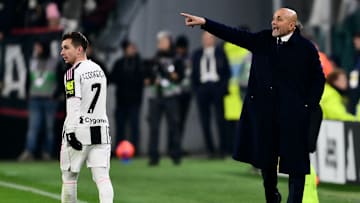 Francisco Conceicao e Luciano Spalletti