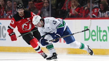 Vancouver Canucks v New Jersey Devils