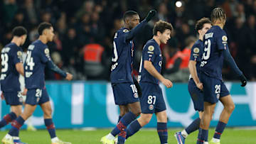 Le PSG vainqueur face à l'OM, avec un grand Dembélé