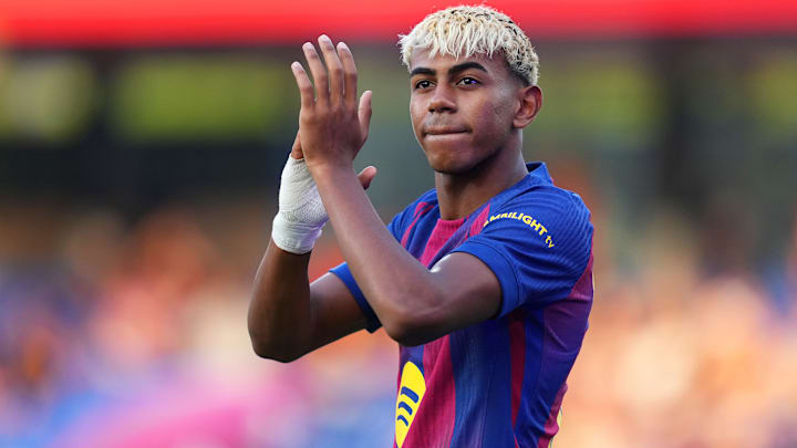 Lamine Yamal, do Barcelona, é o jovem mais promissor do futebol mundial Lamine Yamal, do Barcelona, é o jovem mais promissor do futebol mundial