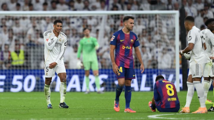 Jude Bellinghamm a critiqué l'arbitrage pendant la rencontre. Jude Bellinghamm a critiqué l'arbitrage pendant la rencontre.