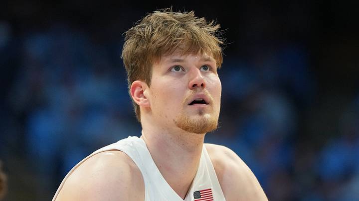 North Carolina Tar Heels center Henri Veesaar (13) at Dean E. Smith Center on January 21, 2026.
