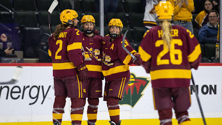 Gophers women's hockey crushes Minnesota State, advances to WCHA Final ...