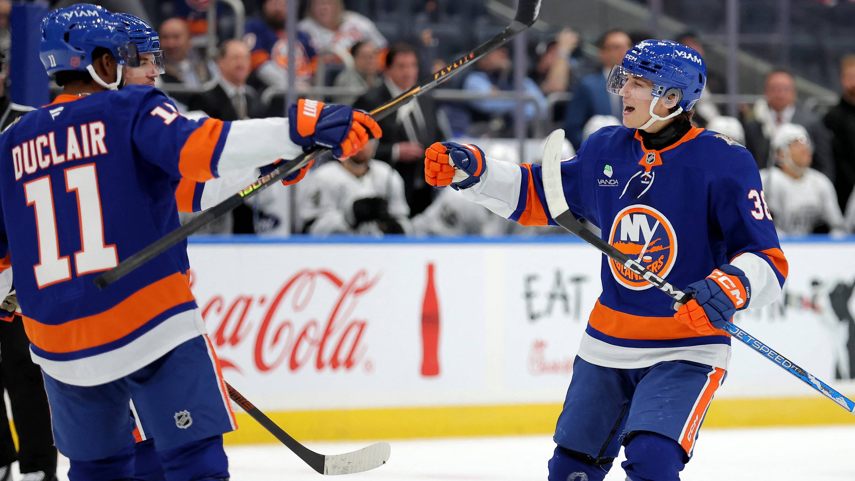 Victor Eklund Seizes Opportunity as Islanders Navigate Early Injury Crisis