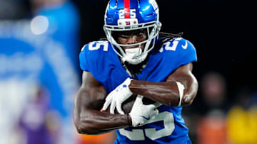 New York Giants - running back Dante Miller