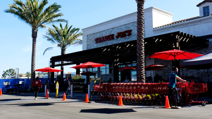 Storefront of Trader Joe's in Los Angeles.