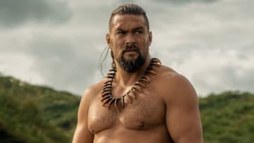 Jason Momoa in "Chief of War," premiering August 1, 2025 on Apple TV+.