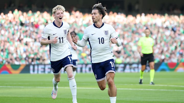 Republic of Ireland v England - UEFA Nations League 2024/25 League B Group B2