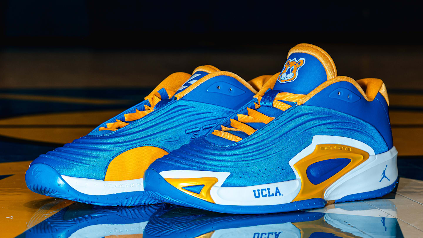UCLA Bruins Pay Homage to John Wooden on Jordan Luka 3