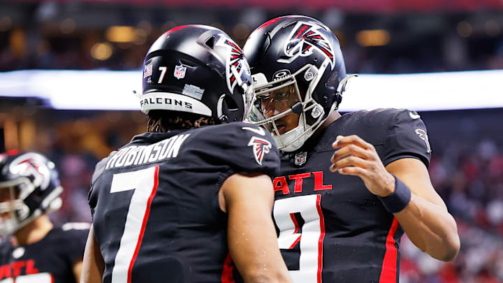 Bijan Robinson, Michael Penix Jr., Atlanta Falcons