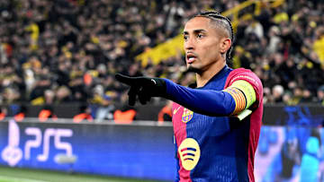 Raphinha est sorti très tôt dans ce choc de Ligue des Champions.