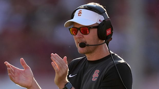 USC trojans lincoln riley college football playoff big ten Recruiting Transfer NIL Alex Graham Kamari Ramsey D'Anton Lynn 