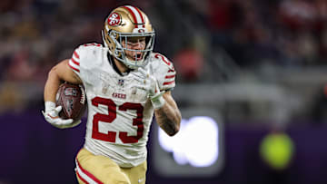 San Francisco 49ers running back Christian McCaffrey