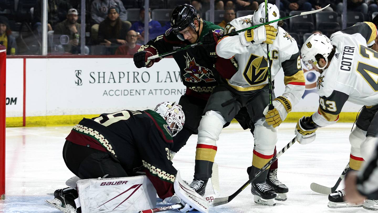 A tale of two desert teams the Vegas Golden Knights and Arizona Coyotes