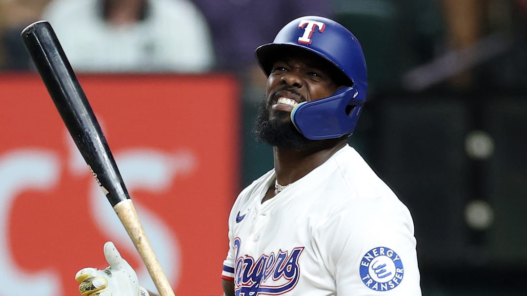 Texas Rangers outfielder Adolis Garcia