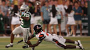 De La Salle's Jaden Jefferson (15), shown here in Friday's 10-6 home win over Lakeland (Fla.) leads the Spartans into Saturday's Bay Area showdown against San Mateo Serra. 
