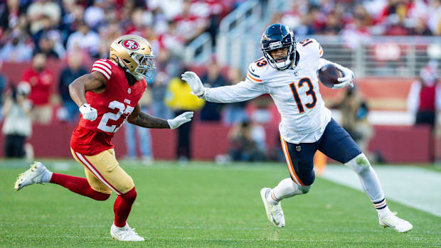 Allen logged seven touchdowns in his first year in Chicago.