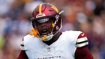 Washington Commanders defensive tackle Daron Payne