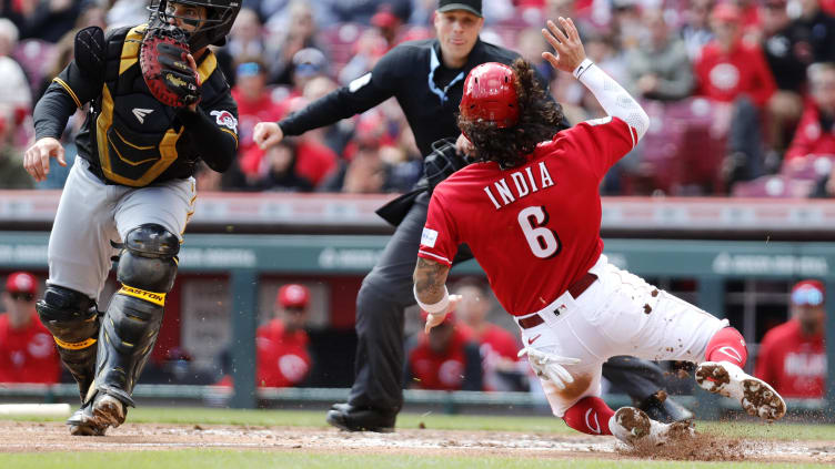 Cincinnati Reds second baseman Jonathan India (6)