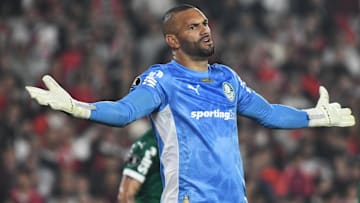 Weverton começou 2026 como reserva do Palmeiras