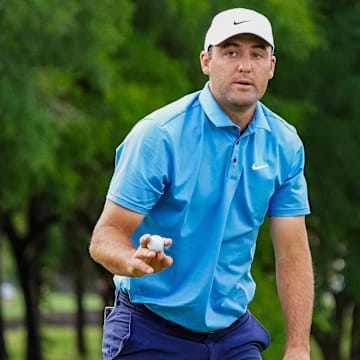 Scheffler came up one shot short of breaking the all-time PGA Tour 36-hole scoring record, but still shot a personal- and event-best.