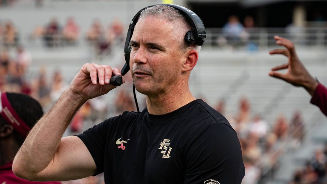 Florida State University football head coach Mike Norvell. Florida State University football head coach Mike Norvell.