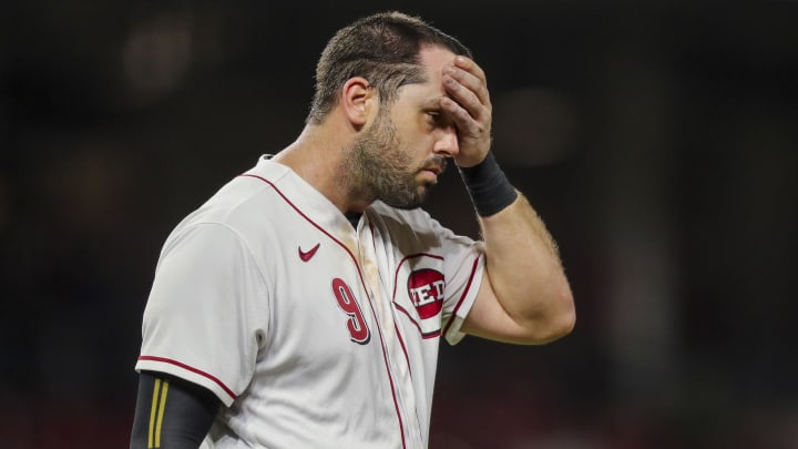Reds Mike Moustakas has been on the IL 9 times since coming to