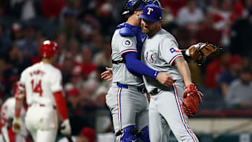 Texas Rangers v Los Angeles Angels