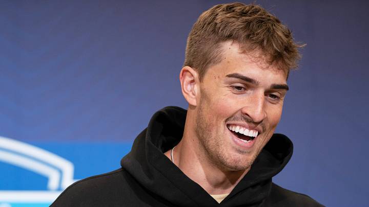 Former Notre Dame tight end  Eli Raridon (TE19).