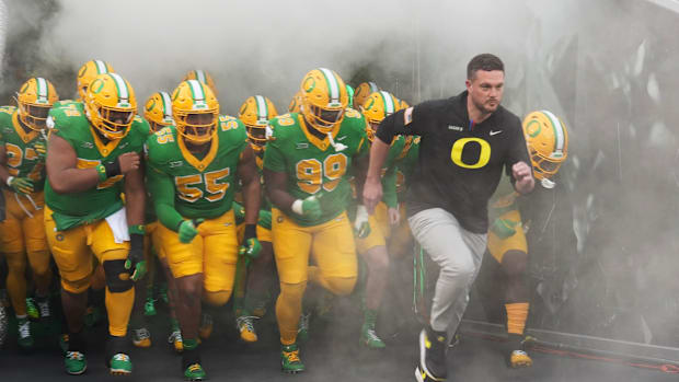 Oregon hosts Maryland at Autzen Stadium Saturday, Nov. 9, 2024.