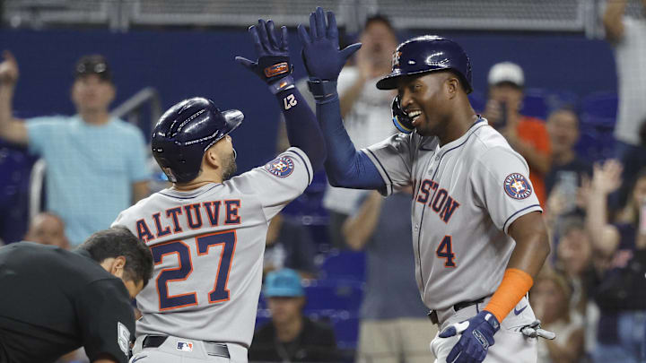 The Houston Astros and Boston Red Sox could be in line for a high-scoring game on Tuesday. The Houston Astros and Boston Red Sox could be in line for a high-scoring game on Tuesday.