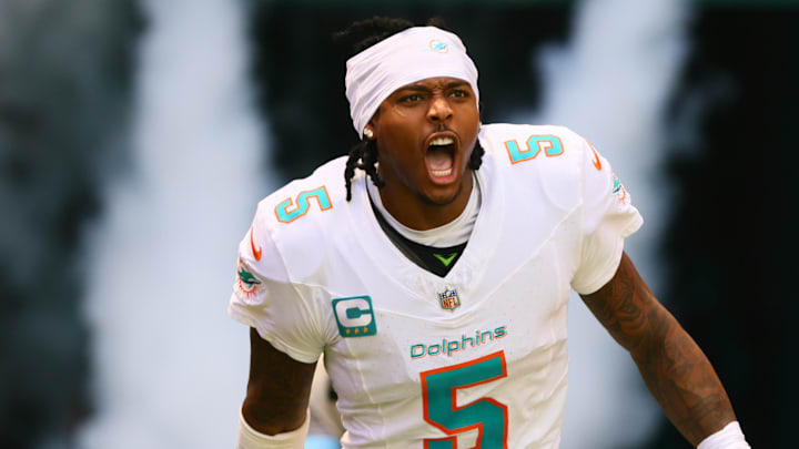 The Atlanta Falcons were linked to Miami Dolphins cornerback Jalen Ramsey several times during the offseason.