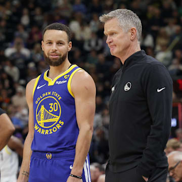 Kerr has been Curry's coach since the point guard was drafted into the league.