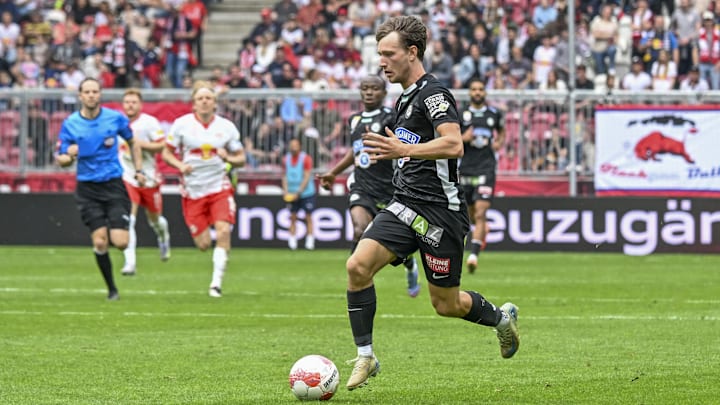 William Böving im Trikot von Sturm Graz William Böving im Trikot von Sturm Graz