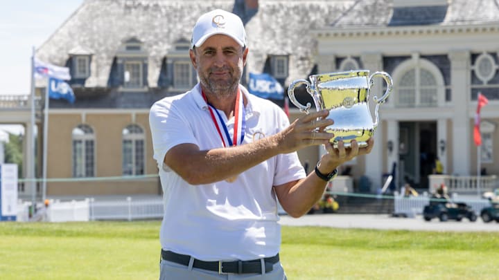 Richard Bland will not defend his U.S. Senior Open title due to LIV Dallas. 