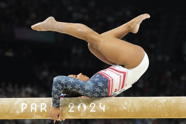 Jordan Chiles, USA gymnastics, Paris Olympics