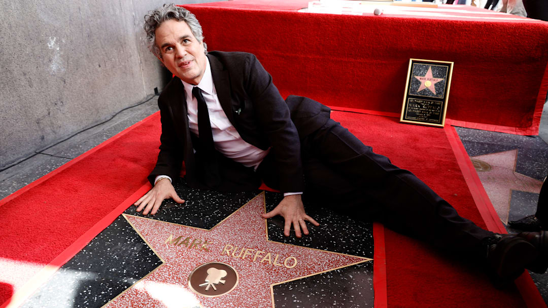 Mark Ruffalo Honored With Star On The Hollywood Walk Of Fame
