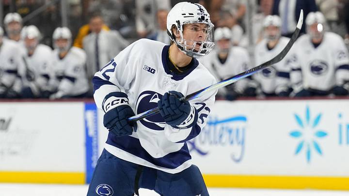 Penn State Nittany Lions forward Gavin McKenna