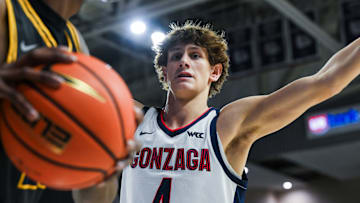Gonzaga Bulldogs guard Davis Fogle. 